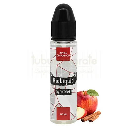 lichid incarcat tigari electronice fara nicotina cu aroma de mere si scortisoara rioliquid apple cinnamon