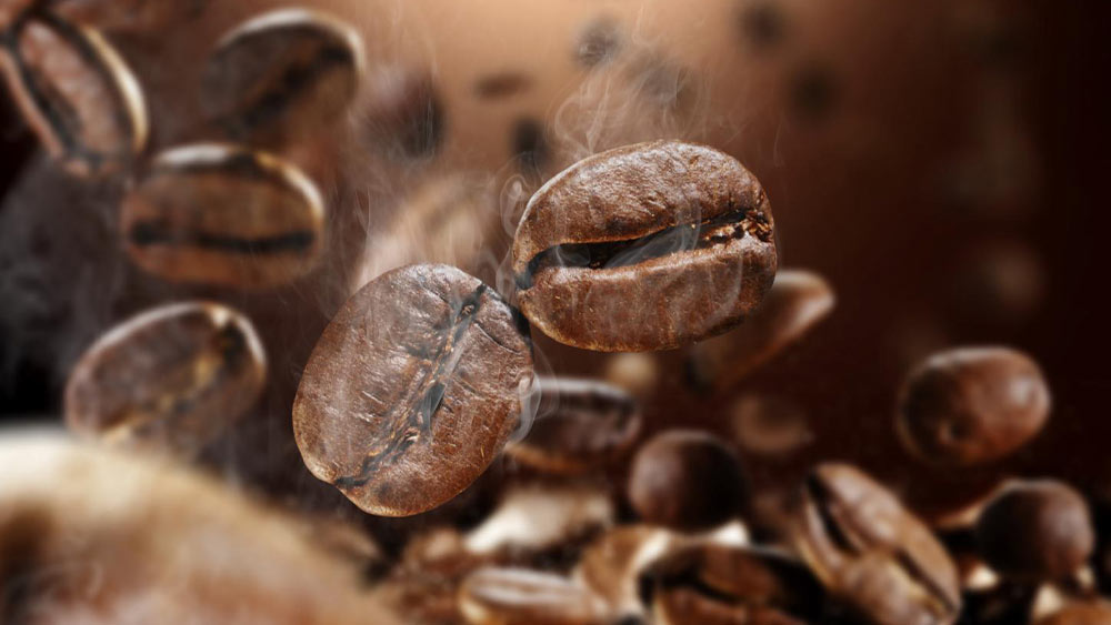cafea boabe prajita