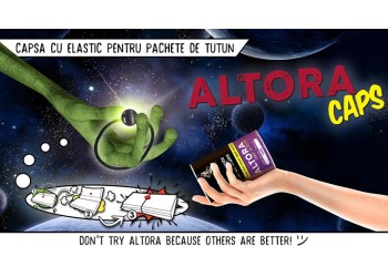 Cum păstrezi tutunul de rulat închis și proaspăt: capsa elastică Altora Caps