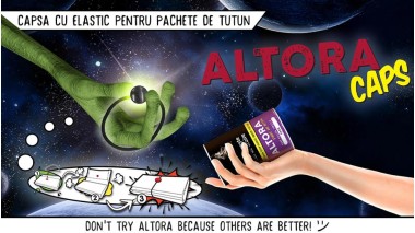 Cum păstrezi tutunul de rulat închis și proaspăt: capsa elastică Altora Caps