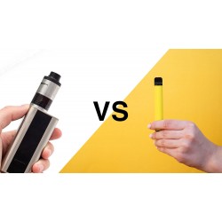 Mini narghilea cu pufuri vs tigara electronica