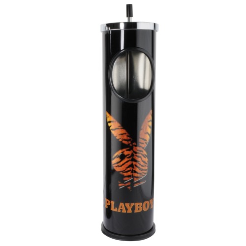 Scrumiera Playboy Brown 60 CM Scrumiera inalta de exterior cu print Playboy Brown 60 CM