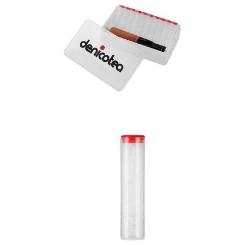 650290 Port tigari de foi Denicotea 18 mm (briar) Port tigari de foi Denicotea cu diametru de 18 mm din lemn de briar si plastic