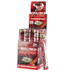 Conuri Cyclones Strawberry - transparente