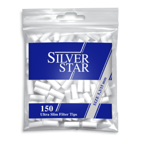 Filtre Tigari Silver Star Extra Slim 5,3/15 mm (150)