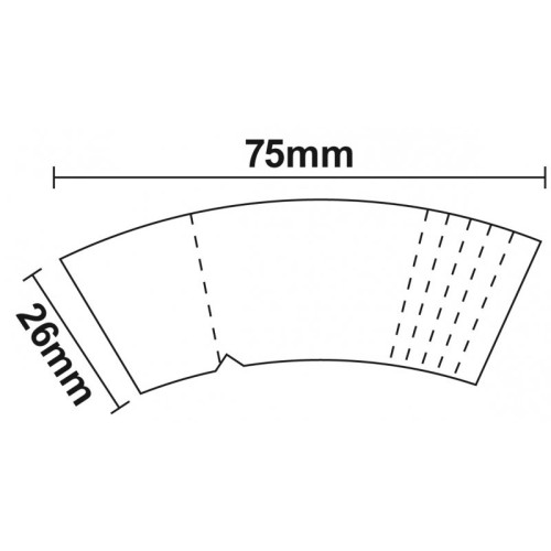 Filtre carton Elements Cone Perfecto (32) Filtre carton Elements Cone Perfecto (32)