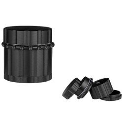 Grinder metalic, Grinder Dreamliner 63 - black, TuburiAparate.ro