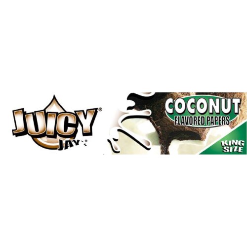 Foite Juicy Jay’s Coconut KS Slim Pachet cu 32 foite Juicy Jay's Coconut KS Slim