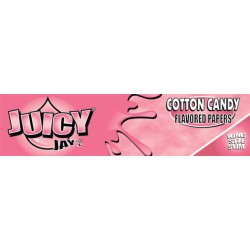 Foite rulat tutun slim king size, Foite Juicy Jay’s Cotton Candy KS Slim, TuburiAparate.ro