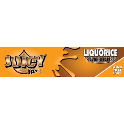 Foite rulat tutun slim king size, Foite Juicy Jay’s Liquorice KS Slim, TuburiAparate.ro