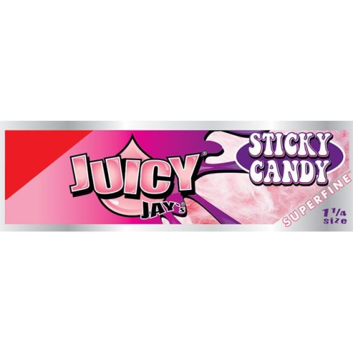 Foite Juicy Jay’s SuperFine 1 1/4 Sticky Candy Foite pentru rulat tutun marca Juicy Jay’s SuperFine 1 1/4 Sticky Candy