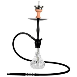 Narghilele, Narghilea Aladin Admiral Black 50 CM, TuburiAparate.ro