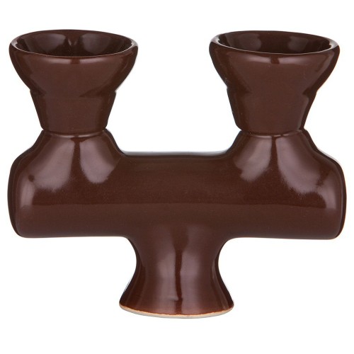 Creuzet Narghilea Double Big Size Creuzet ceramica cu doua cupe pentru narghilea Double Big Size
