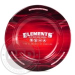 13564 Scrumiera metalica ELEMENTS RED - magnet