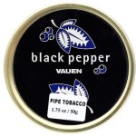 cutie metalica cu 50g tutun pentru pipa Vauen Black Pepper