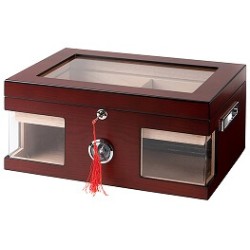 920060 Humidor trabucuri Angelo Window - extra sticla