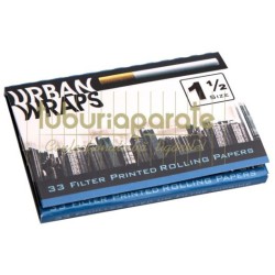 Foite rulat tutun 1 1/2 size, Foite Rulat Tutun Urban Wraps 1 1/2, TuburiAparate.ro