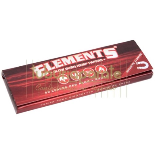 Foite Rulat Tutun Elements RED 1 1/4 Pachet cu 50 foite pentru rulat tutun elements RED 1