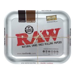 Rolling Tray RAW Steel Big Size (34 x 27,5 cm)