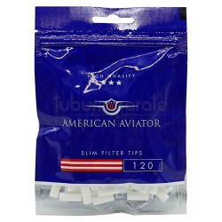 Filtre Tigari American Aviator Slim 6/15 mm (120) American Aviator - Filtre Tigari American Aviator Slim 6/15 mm (120)