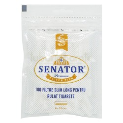 Filtre tigari long (lungi), Filtre Tigari Senator Slim Long 6/22 mm (100), TuburiAparate.ro