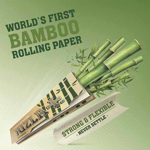 Foite Rulat Tutun Rizla Bamboo Regular Foite Rulat Tutun Rizla Bamboo Regular