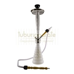 Narghilea Aladin New York White 80 CM