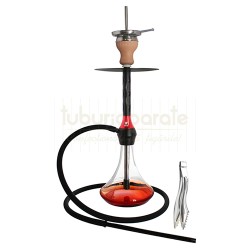 87041 Narghilea Kaya Caro Red 58 CM