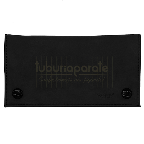 Portofel Tutun Ryo 2 Black Portofel pentru tutun si accesorii fumat confectionat din piele ecologica Ryo 2 Black