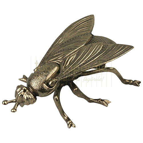 Scrumiera Metalica Bee Scrumiera metalica cu capac Angelo Bee