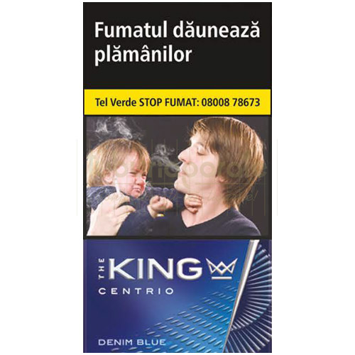 The King Centrio Denim Blue 100's The King Centrio Denim Blue 100's