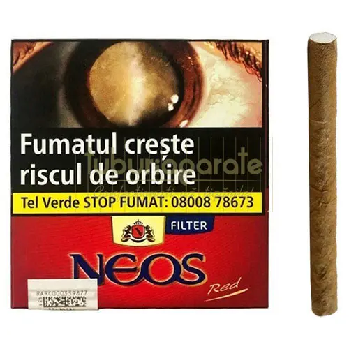 Neos Filter Tigari de foi Neos Filter Red (vanilie) | TuburiAparate.ro
