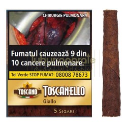 Toscanello - Tigari de foi Toscanello Giallo 28g (vanilie) 5