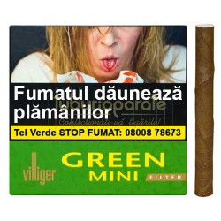 Tigari de Foi Villiger Green Mini Filter 23g (caipirinha) 10