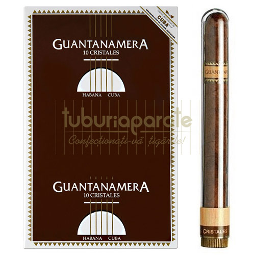 Pachet cu 10 tigari de foi cubaneze Guantanamera Cristales 274g