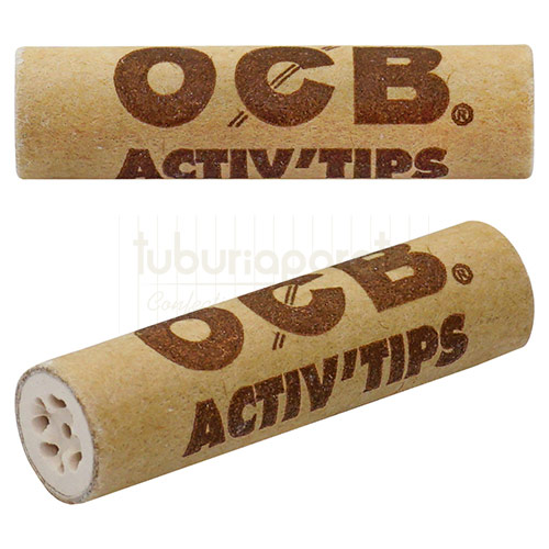 Filtre Tigari OCB Virgin Activ Tips 7/27 mm (50 buc) Filtre pentru tigari rulate OCB Virgin Activ Tips 7/27 mm (50 buc)