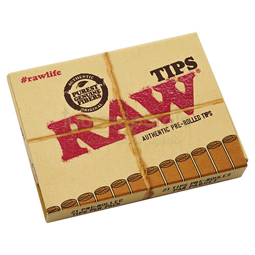 Filter Tips RAW Pre-Rolled (21) Filter Tips RAW Pre-Rolled (21)
