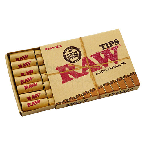 Filter Tips RAW Pre-Rolled (21) Filter Tips RAW Pre-Rolled (21)