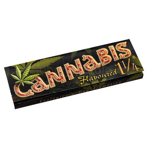 Foite rulat tutun Cannabis 1 1/4 (78mm) Foite rulat tutun Cannabis 1 1/4 (78mm)