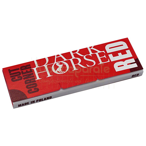 Foite Rulat Tutun Dark Horse Red Cut Corner (17.5 g) Foite Rulat Tutun Dark Horse Red Cut Corner (17.5 g)