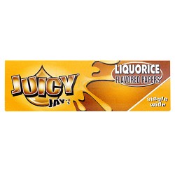 Foite rulat tutun, Foite Juicy Jay’s Liquorice Single Wide, TuburiAparate.ro