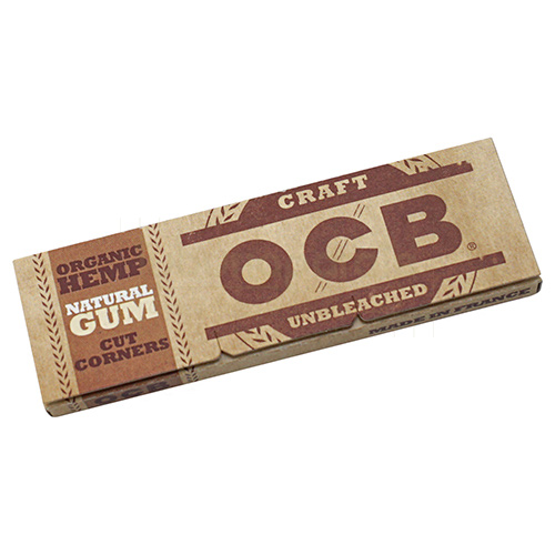 Foite Rulat Tutun OCB Craft Organic Hemp Foite de rulat tutun/tigari organice albe OCB Craft Organic Hemp