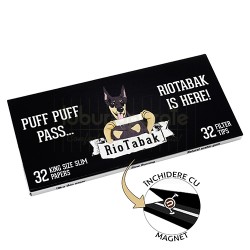 Foite Rulat Tutun Slim King Size, Foite Rulat Tutun RioTabak Maxi Pack (KS Slim + FT), TuburiAparate.ro