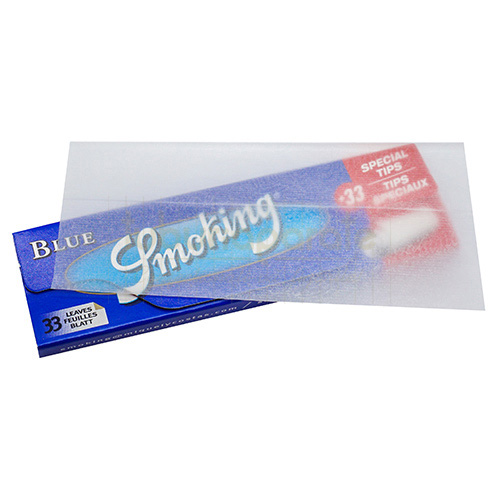 Foite Rulat Tutun Smoking Blue King Size + Filter Tips Foite Rulat Tutun Smoking Blue King Size + Filter Tips