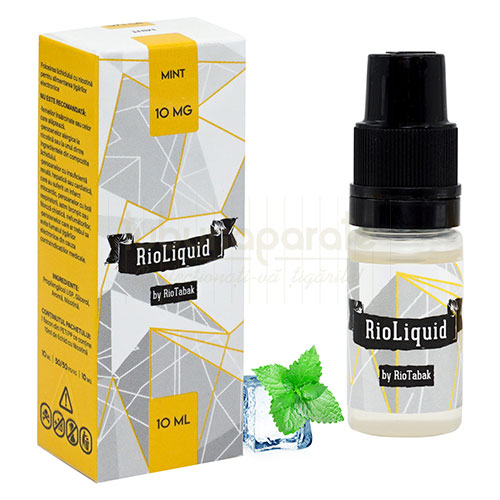 Lichid RioLiquid 10 ml Mint 10 mg/ml Lichid RioLiquid 10 ml Mint 10 mg/ml