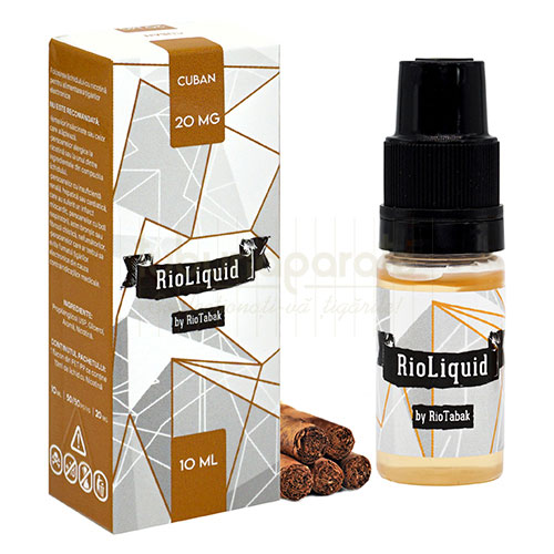 Lichid RioLiquid 10 ml Cuban 20 mg/ml Lichid RioLiquid 10 ml Cuban 20 mg/ml