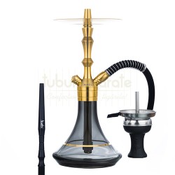 Narghilele, Narghilea Aladin MVP 360 Gold Edition 36 CM, TuburiAparate.ro