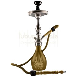 Narghilele, Narghilea Aladin Bangkok 2 Gold 63 CM, TuburiAparate.ro