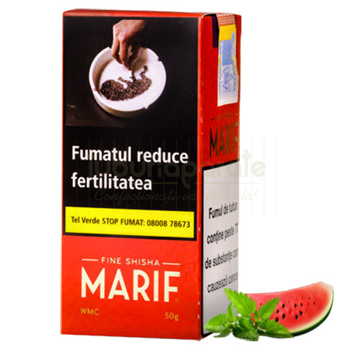 Tutun Narghilea Marif WMC (pepene rosu) 50g Marif WMC (pepene rosu)