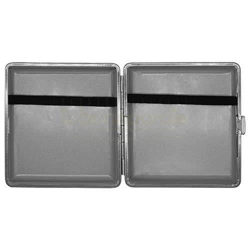 Tabachera Tigari Angel 60 Tabachera petru tigari dama de culoare rosie cu exterior din piele ecologica marca Angel
